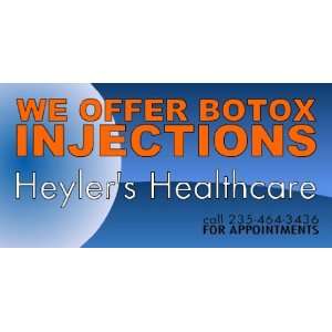  3x6 Vinyl Banner   Dr botox 