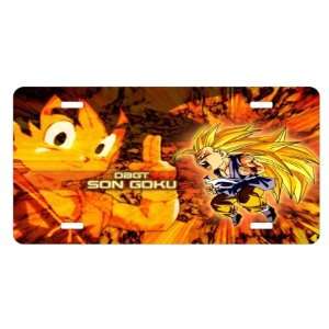  son goku License Plate Sign 6 x 12 New Quality 
