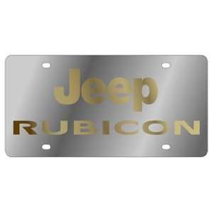 Jeep Rubicon License Plate