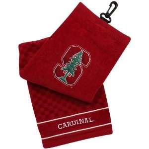  NCAA Stanford Cardinal Cardinal Embroidered Team Logo Tri 