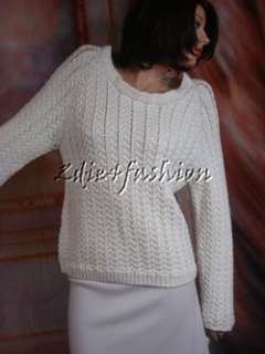   New PRINGLE Winter Off White Merino Wool Intricate Knit Sweater L XL