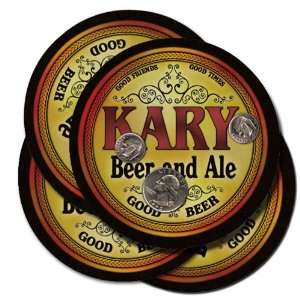  Kary Beer and Ale Coaster Set