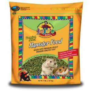  Jojos Best Premium Select Hamster Food (4lb Bag) Kitchen 