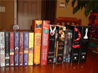   Collectors Twilight Saga DVD Books True Blood Books Lot of 17  