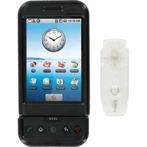   Solutions On Case for HTC Google G1   Clear Cell Phones & Accessories