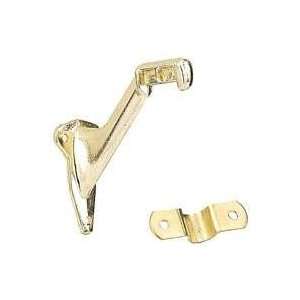  Stanley Hardware Handrail Bracket, Bright Brass #571050 