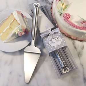  Wedding Favors Amore Stainless Steel Cake Server