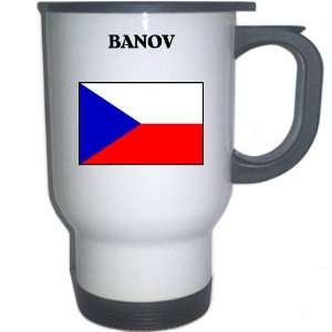  Czech Republic   BANOV White Stainless Steel Mug 