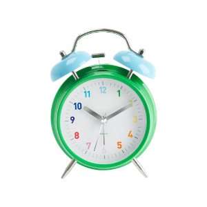 Present Time Karlsson Twin Bell Alarm Clock, Multicolored 