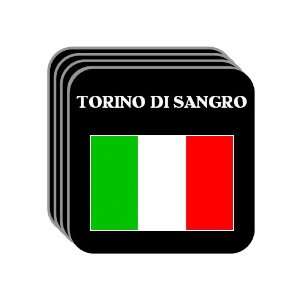 Italy   TORINO DI SANGRO Set of 4 Mini Mousepad Coasters