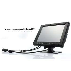  8 Inch Touchscreen LCD with VGA (In car Entertainment, PC 