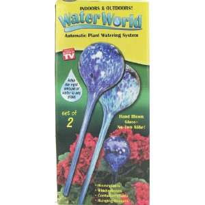  Water World Hand Blown Glass Plant Watering Globes