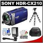 Sony Handycam HDR CX210 8GB 1080p HD Video Camera Camco