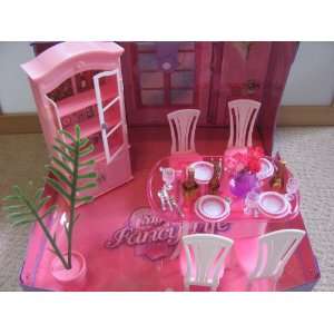  Barbie Size Dollhouse Furniture   Dining Room with Handbag 