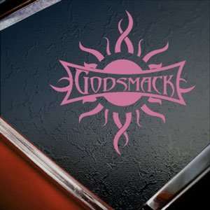  GODSMACK ROCK BAND Pink Decal Car Truck Window Pink 