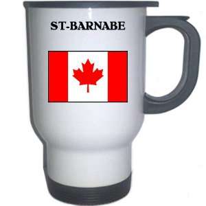  Canada   ST BARNABE White Stainless Steel Mug 