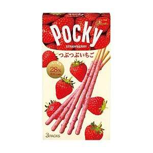 Pocky Seedy Strawberry Chocolate with Biscuit Stick By Glico From 