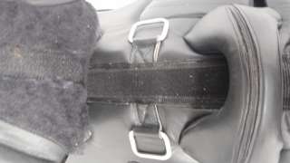 Genuine Leather Treeless saddle 16 +Saddle Pad+Girth + Amazing horn 