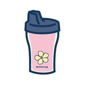  LIFE IS GOOD BUTTERCUP SIPPY CUP   O/S   PINK Sports 