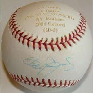 Signed Roger Clemens Baseball   LTD Stat Official   Autographed 