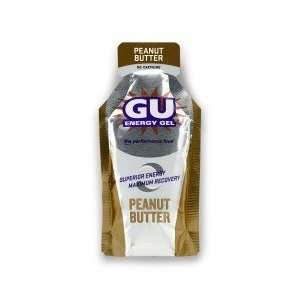  GU Energy Gel   24 Pack (Peanut Butter) Health & Personal 