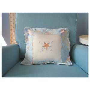  Embroidered Starfish Boudoir Pillow Baby