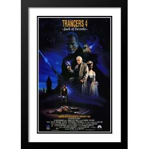  Trancers 4 Jack of Swords 32x45 Framed and Double Matted 