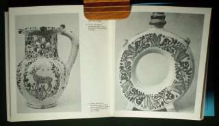   Majolica traditional pottery art Slovakia ceramic tin glaze  