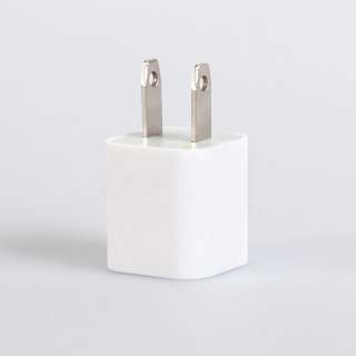 White USB 3 in 1 AC Charger+Car Charger+Cable for iphone 3G 3GS 4G U.S 