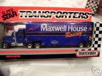 MATCHBOX SUPER STAR TRANSPORTERS MAXWELL HOUSE MIB 1992  
