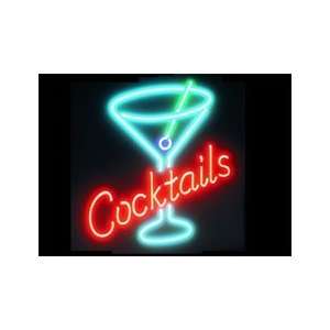  Cocktails Low Voltage Neon Sign 18 x 18