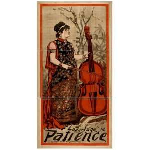  Poster Lady Jane in Patience 1881