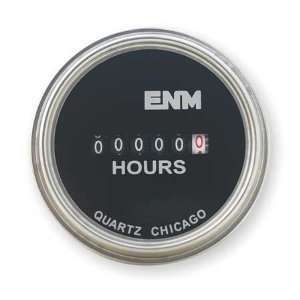  ENM T40A4507 Hour Meter,Electrical,Steel 2.31In,Round 