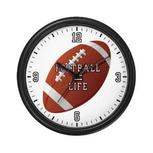  Wall Clock Football Equals Life 