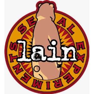  Lain T shirt   Bear Logo 