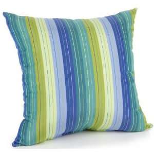  15 Square All weather Outdoor Patio Throw Pillow   15 square, Bay 