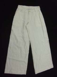 325 Brochu Walker Saks Fifth Ave Cool Linen Pants S  