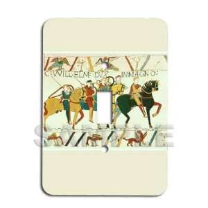  Bayeux Tapestry   Glow in the Dark Light Switch Plate 