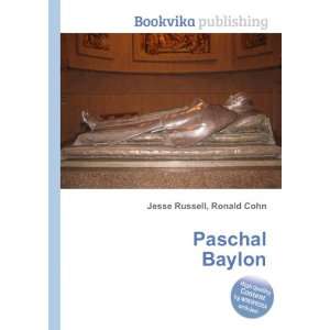  Paschal Baylon Ronald Cohn Jesse Russell Books