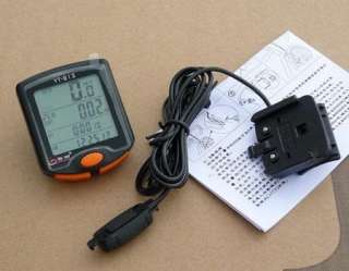 Cycling Bicycle Bike 24 functions LCD Computer Odometer Speedometer 