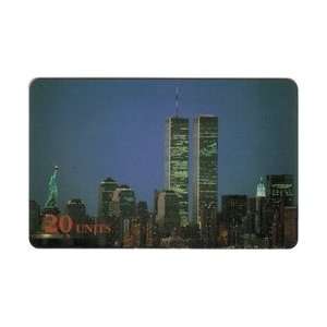   Card 20u New York Skyline (w/ Statue of Liberty & World Trade Center