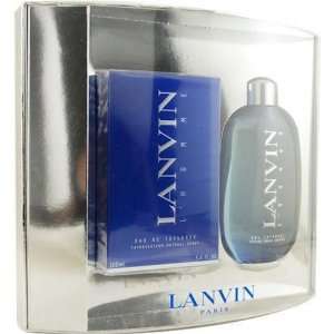  Lanvin By Lanvin For Men. Set edt Spray 3.4 oz & Shower 