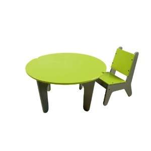  BB2 Table & Chair Set in Lotus Green