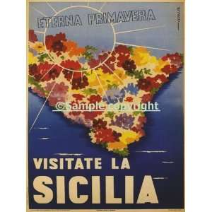  Sicilia Largest Island in the Mediterranean Sea Always Spring Italy 