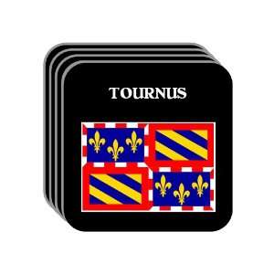  Bourgogne (Burgundy)   TOURNUS Set of 4 Mini Mousepad 