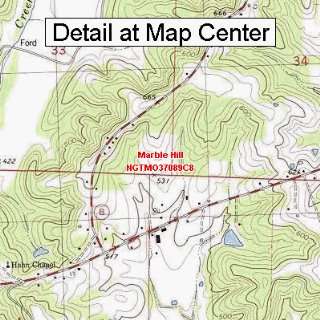   Map   Marble Hill, Missouri (Folded/Waterproof)