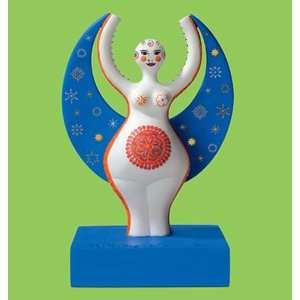  Paradiso, Porcelain Sculpture, Angel, Small Porcelain Art Sculpture 