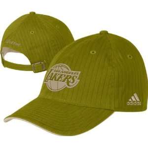 Los Angeles Lakers  Fashion Green  Slouch Adjustable Hat  
