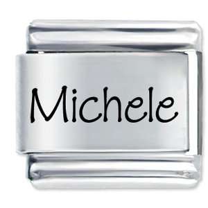  Pugster Name Michele Italian Charms Pugster Jewelry