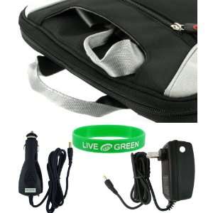 ASUS Eee PC 1000HA 10 Inch Netbook Carrying Bag Case with 12v Car and 